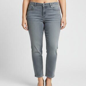 Talbots Boyfriend Jeans Size 16W Gray